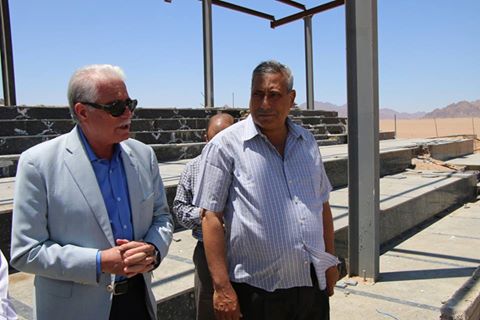 فوده يتفقد أعمال المرحلة الأولي بالمدينة الترفيهية الرياضية بشرم الشيخ