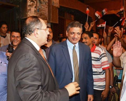 السيسى ينيب عبدالمنعم لحضور احتفال ليلة القدر بمسجد العارف بالله بسوهاج