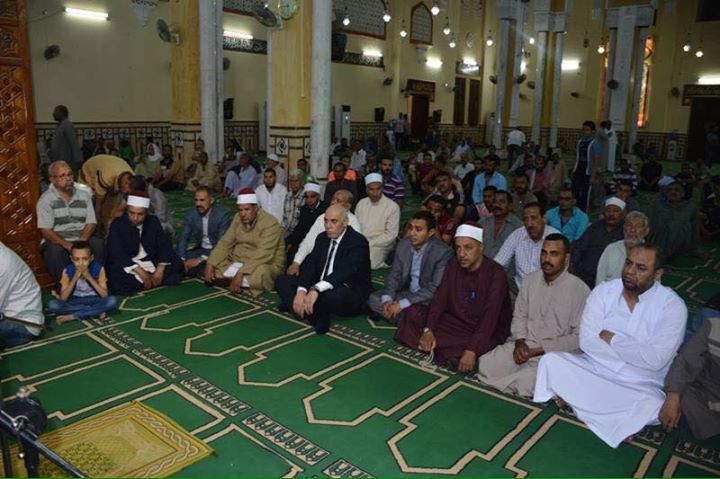 سكرتير عام محافظه الوادي الجديد يشهد الاحتفال بليله القدر