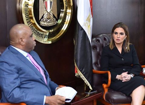 د.سحر نصر تبحث مع رئيس بنك التصدير والاستيراد الأفريقى دعم مشروعات البنية الاساسية