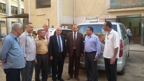 رئيس عام اﻻمتحان يتابع عمليات التصحيح والمراجعة والرصد ﻻمتحان الثانوية العامة