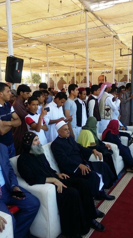 راعى كنيسة السيدة العزراء بمطروح فى ذكرى 30 يونيه : مصر بلد الأمان بقيادة السيسى