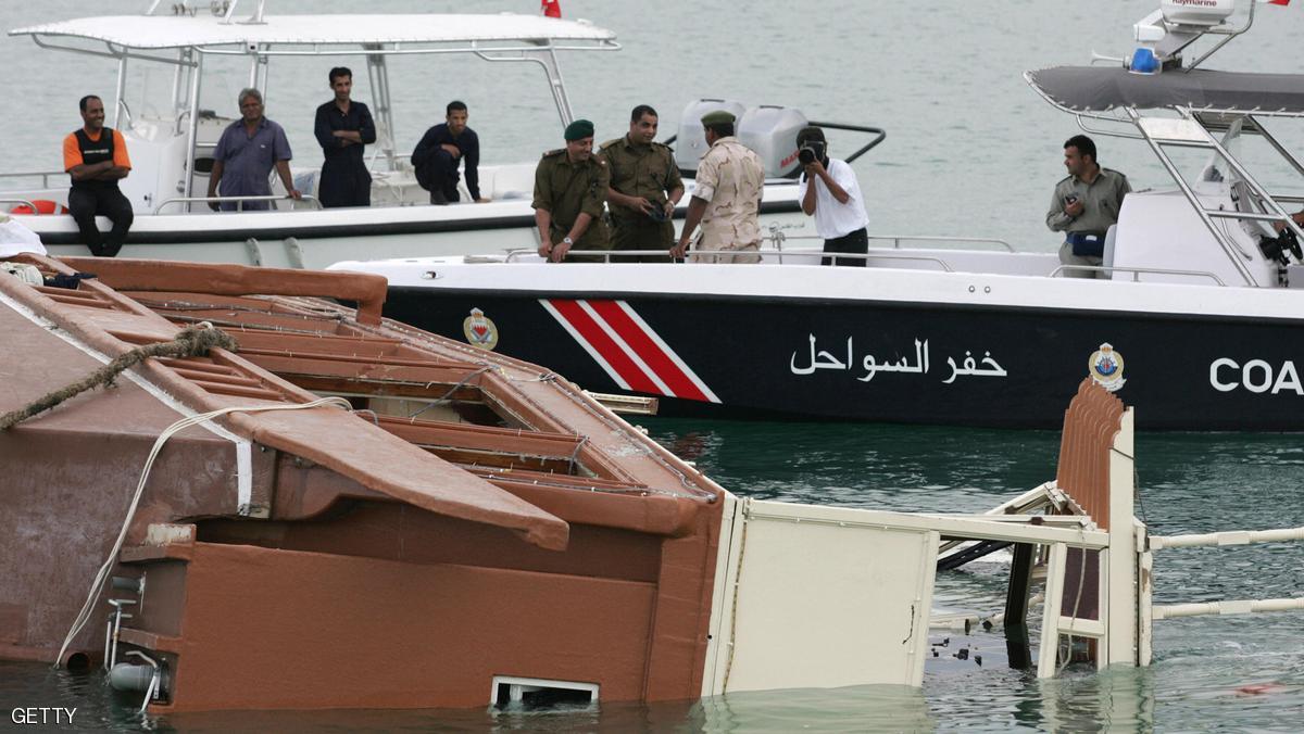 قوات خفر السواحل البحرينيه تحبطت عملية  تهريب مخدرات قادمة من إيران عن طريق البحر