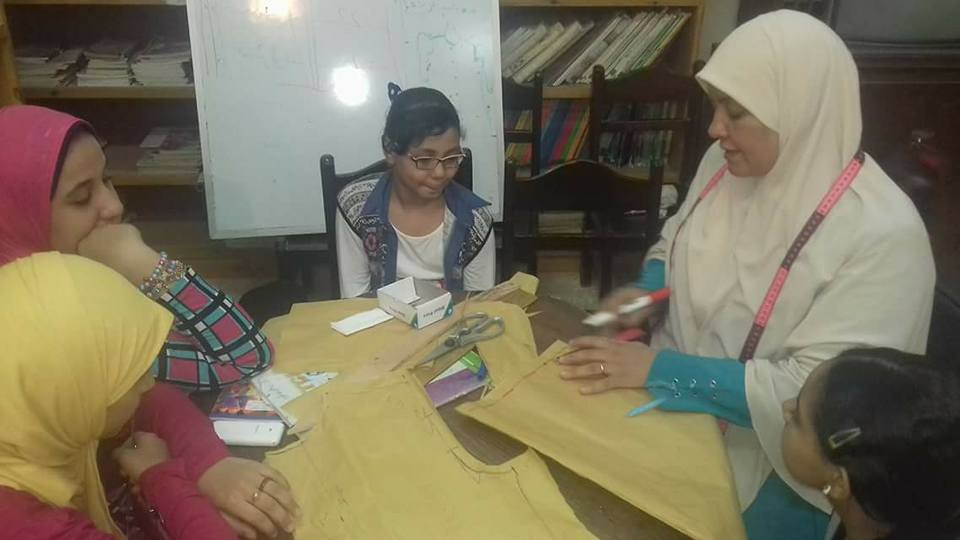 بالصور . كورس التفصيل بقصر احمد بهاء الدين للطفل المتخصص اسيوط .