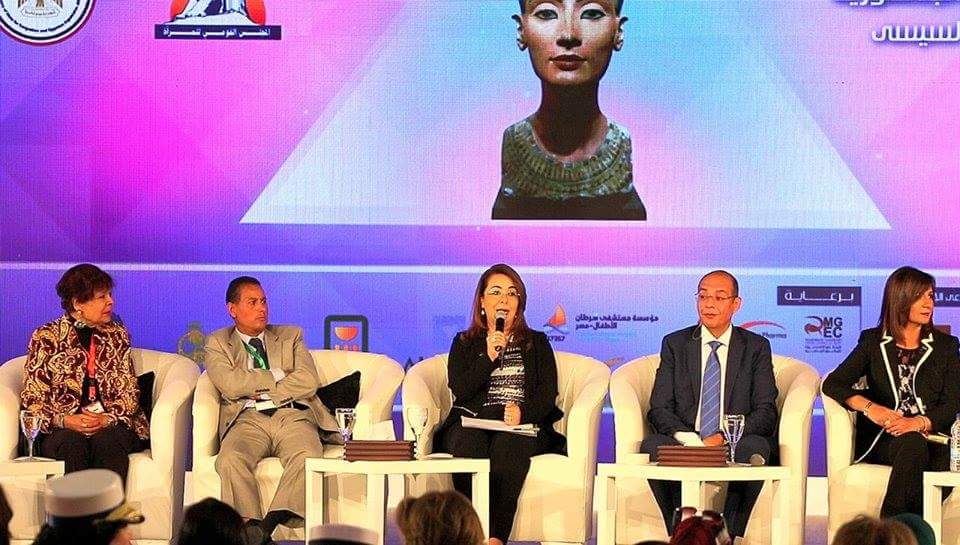 وزيرا التضامن والهجرة تشارك في فعاليات اليوم الثاني لمؤتمر مصر تستطيع بالتاء المربوطة