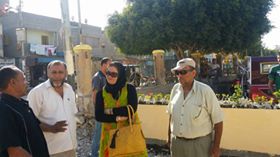 العدل و الدكتورة /آمال بركات وطفرة تطوير وتجميل مدخل شارع مجمع المصالح بمدينة الروضة