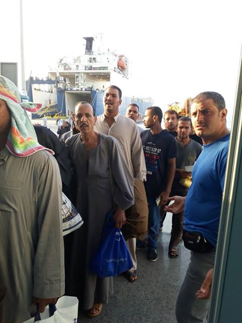 2800 راكب يصلون لمينائى سفاجا ونويبع .. اليوم