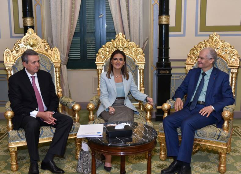 وزيرة الاستثمار تناقش مع وزير التشغيل التونسى الإسراع فى عقد اللجنة الوزارية المشتركة بين البلدين