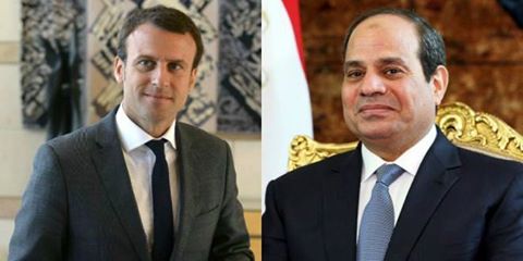 السيسى يتلقى اتصالا هاتفيا من الرئيس الفرنسى
