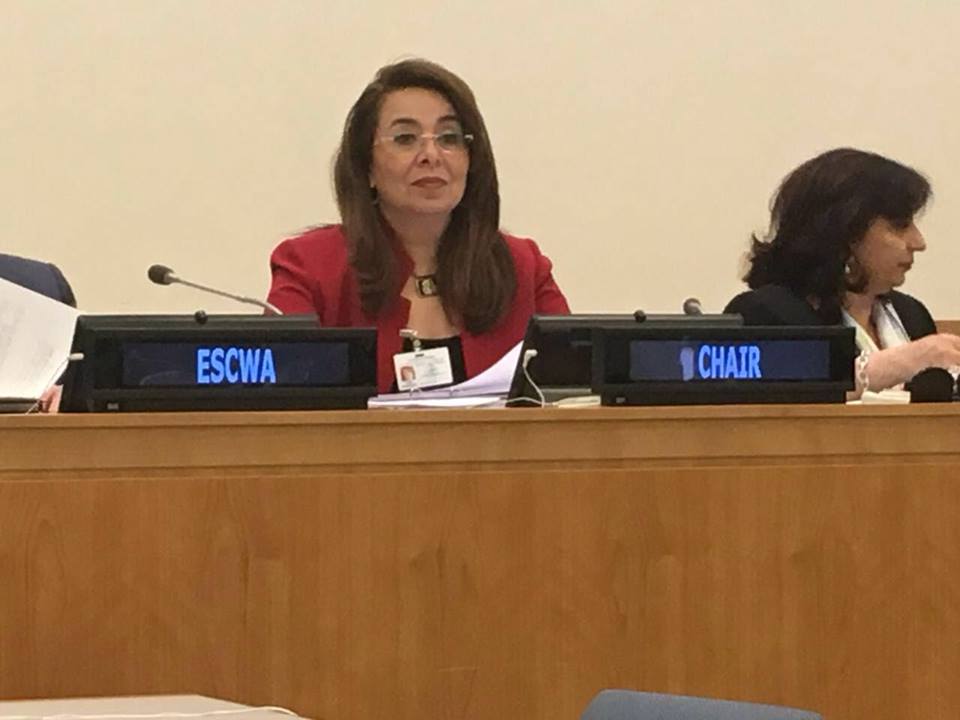 غادة والي: تحقيق الأمن والسلام في المنطقة العربية أساس للقضاء على الفقر
