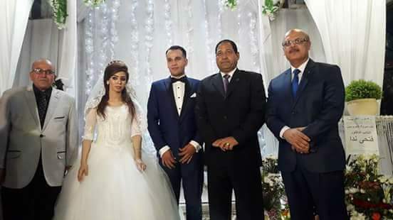 محافظ الغربية يحضر زفاف الملازم ياسر هجرس