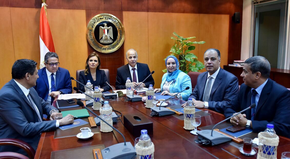 بحث خطة تطوير القناطر الخيرية واقامة مشروعات استثمارية بها