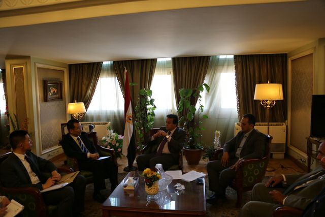 ”عبد الغفار ”يبحث سبل التعاون مع الصين فى مجال العلوم والتكنولوجيا والابتكار