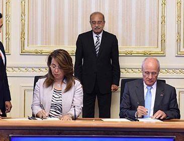 توقيع بروتوكولي تعاون بين وزارتي التضامن و الإنتاج الحربي