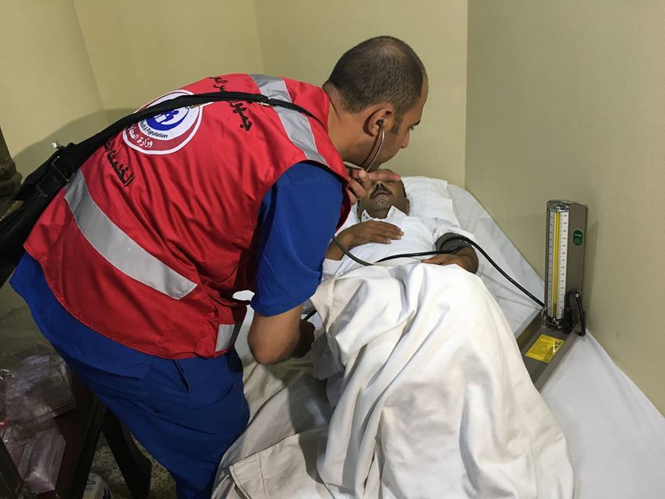 الصحة : عيادات البعثة الطبية للحج توقع الكشف على 28365 حاج مصري