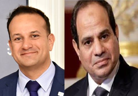 اتصالا هاتفيا بين رئيس الوزراء الاليرلندى والرئيس السيسى