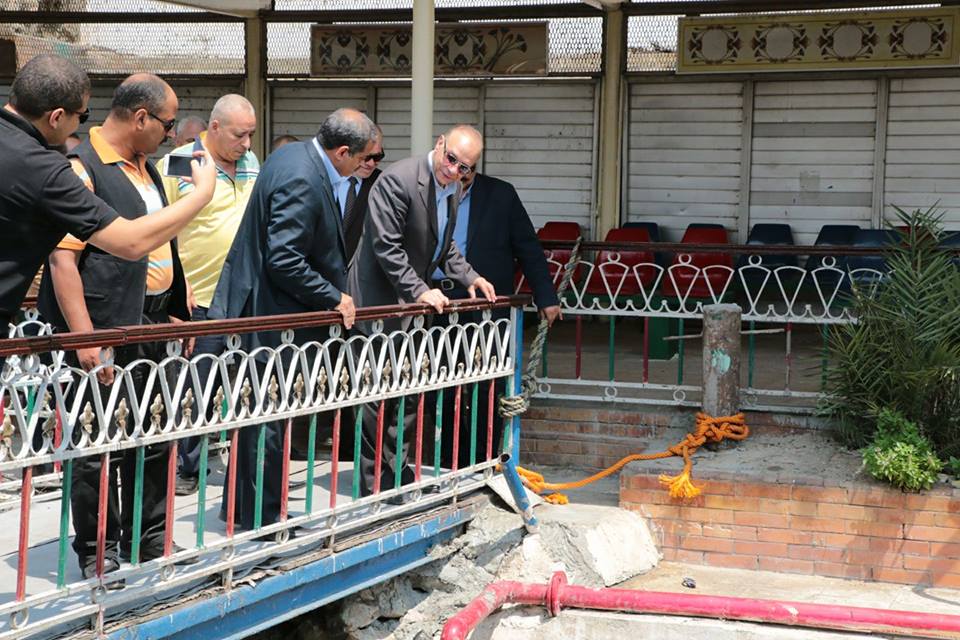 محافظ القاهرة يتفقد مرسى ماسبيرو للوقوف على مدى استعداده لاستقبال عيد الأضحي