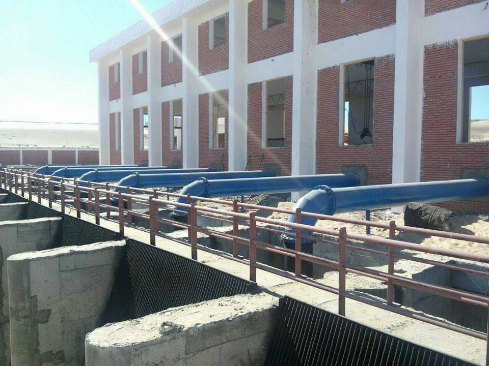 إنجازات قطاع الموارد المائية والري بشمال سيناء