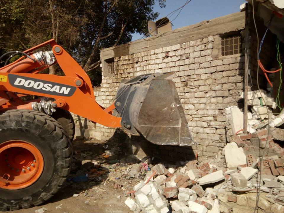 الجيزة تسترد 453 الف م2 اراضى املاك دولة