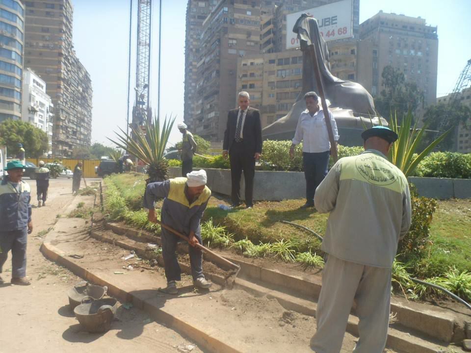 صيانه واصلاح المسطحات الخضراء والحدائق بالجيزة