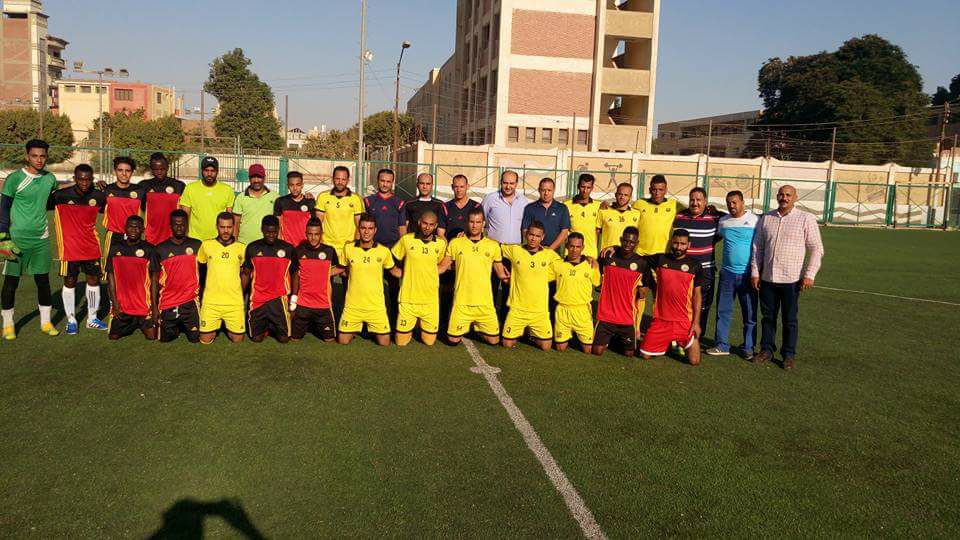 فوز فريق مركز شباب الفشن علي النجم النيجيري 2/4