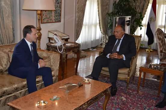 وزير الخارجية يستقبل المفوض العام للأونروا