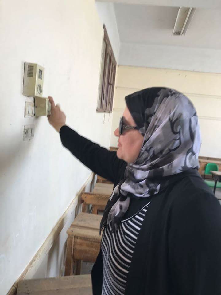 لليوم الثاني متابعة مدارس إدارة ناصر قبل بدء العام الدراسي