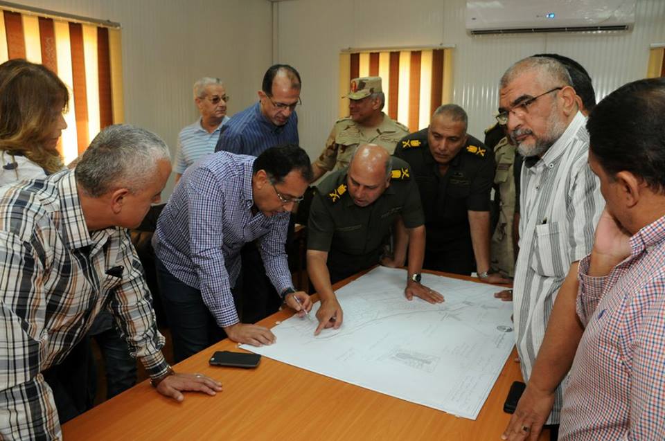 وزير الإسكان ورئيس الهيئة الهندسية للقوات المسلحة يتابعان ترتيبات احتفالية مرور 75 عاماً على معركة العلمين