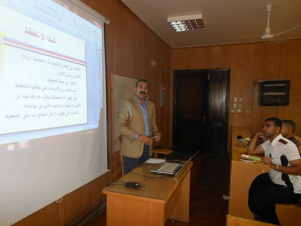 ورشة عمل حول التخطيط وادارة المؤتمرات بكلية اعلام جامعة ببنى سويف