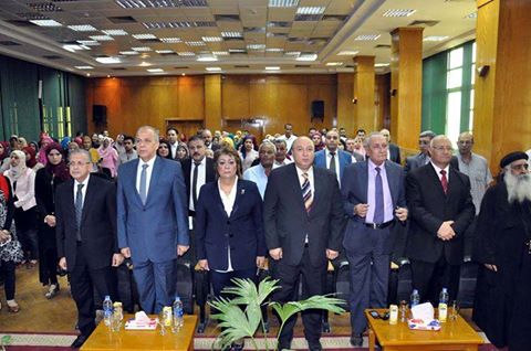 محافظ القليوبية يشارك في مؤتمر المرأة صانعة السلام