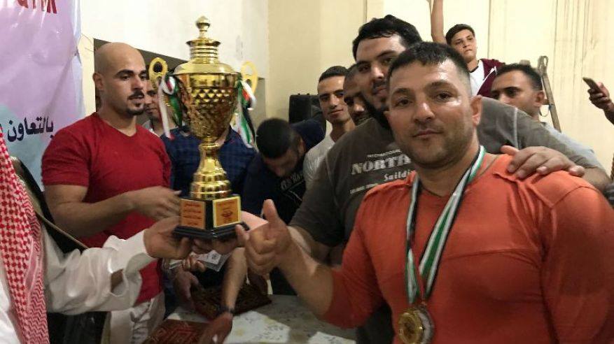 اتحاد مصارعة ثني الذراعين يختتم بطولة فلسطين الأولى بدير البلح