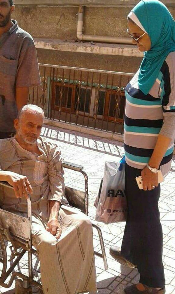 التضامن : التدخل السريع ينقل ”عم عبد الله” إلى دار الهداية