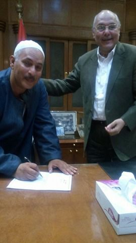 إنضمام حسين أبو صدام نقيب الفلاحين إلى حملة ” مؤيدون”