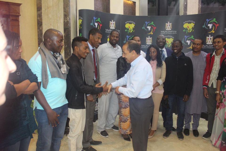 شباب الاتحاد الافريقي وتشاد يشاركون في المهرجان الافروعربي الثالث