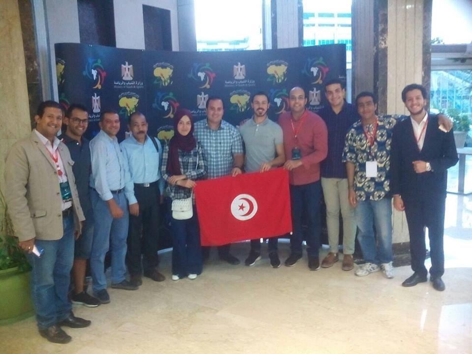 شباب تونس الخضراء يشاركون في المهرجان الافروعربي الثالث