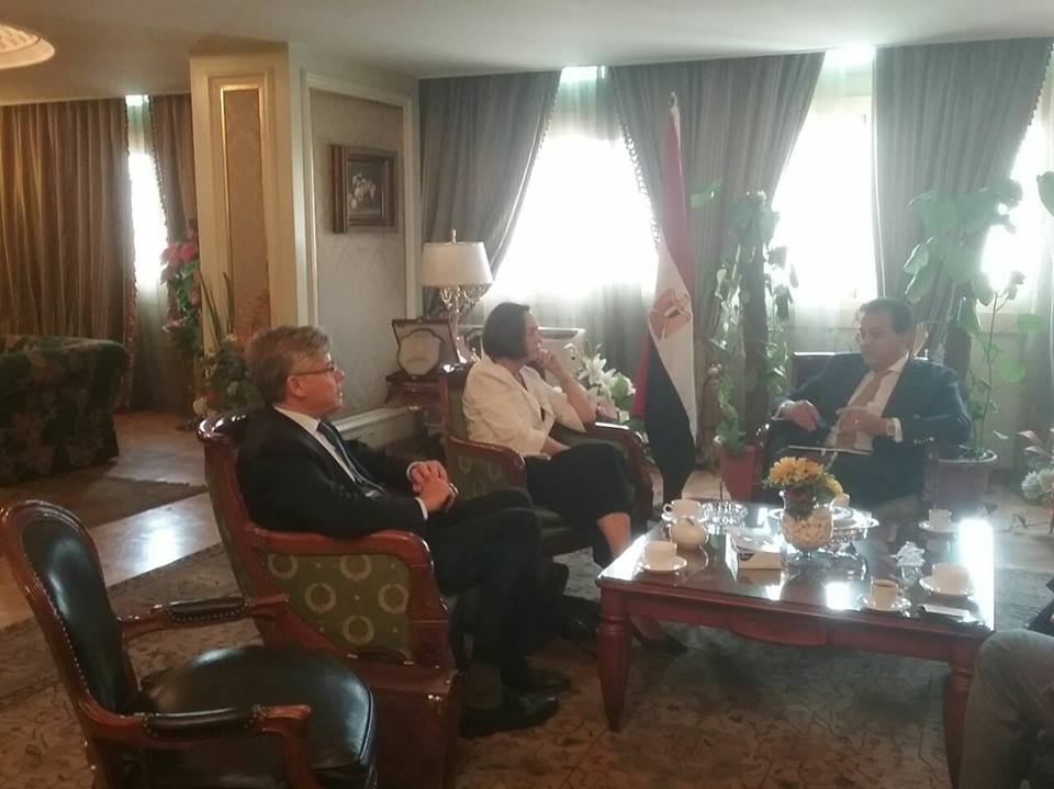 عبد الغفار يستقبل مدير الهيئة الالمانية للتبادل العلمي Daad