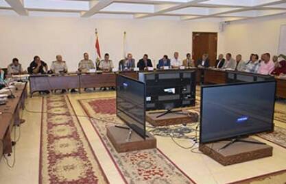 محافظ بني سويف: يطالب بتوفير خطط بديلة للتعامل مع المشكلات والأزمات الطارئة