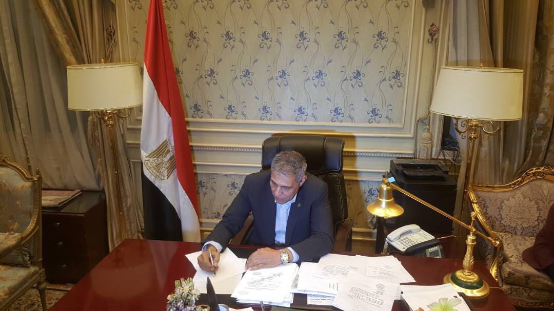 النائب امين مسعود : نجوم الفراعنة يستحقون التاهل لكأس العالم ويطالب بتكريمهم فى البرلمان