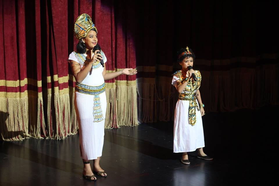 أطفال مصر يبهرون شباب وحضور المهرجان العربي والافريقي الثالث