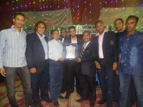 بالصور | رئيس قطاع حقوق الإنسان يكرم أسر الشهداء