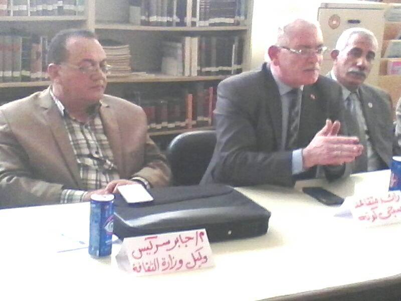 ” دار الكتب بطنطا ” قواتنا المسلحة طوق النجاة احتفالا بذكرى انتصار اكتوبر المجيدة