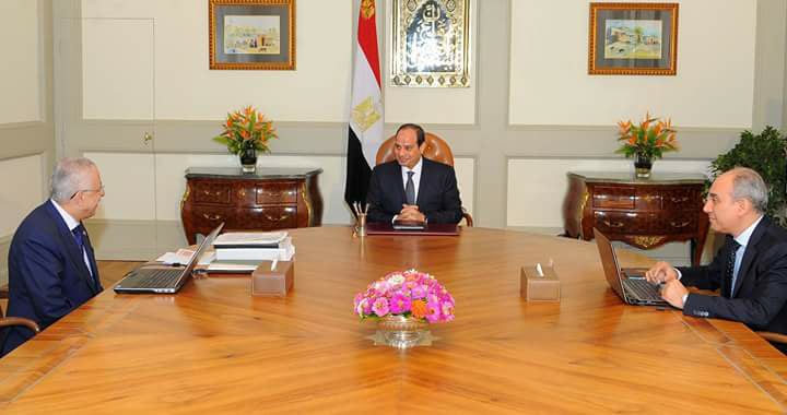 السيسى يجتمع ووزير التربية والتعليم