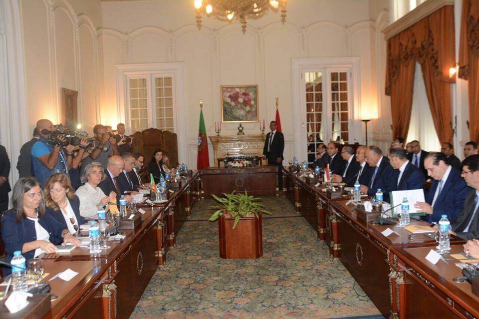 انطلاق أعمال اللجنة المشتركة الأولى بين مصر والبرتغال برئاسة وزيرى خارجية البلدين