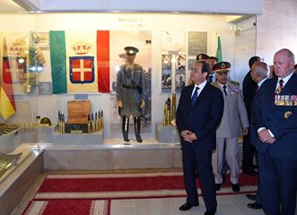 الرئيس” السيسى” مدينة العلمين تشكل مزيجاً جغرافياً وتاريخياً فريداً