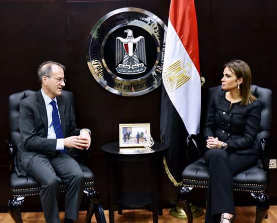 نصر تبحث مع وفد امريكى برئاسة نائب مساعد وزير الخارجية زيادة الاستثمارات الأمريكية فى مصر​