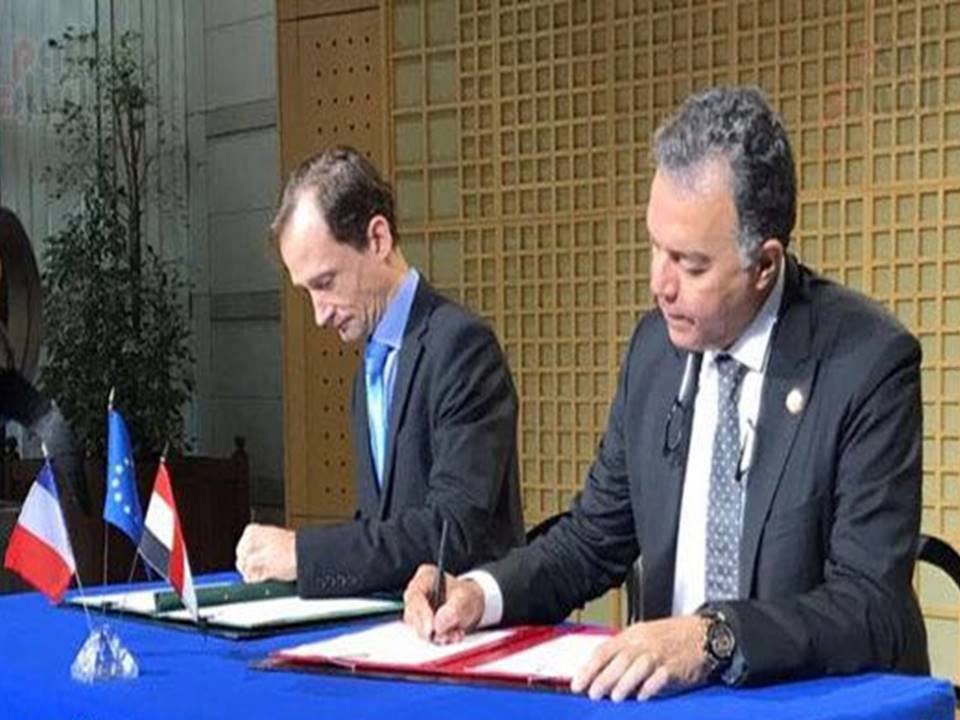 وزير النقل يوقع ثلاث مذكرات تفاهم واعلان نوايا مع الجانب الفرنسي 