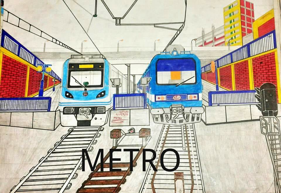 العبقري المصري المخترع علاء الدين يواصل تالقة في ابتكار لتطوير مترو انفاق القاهرة