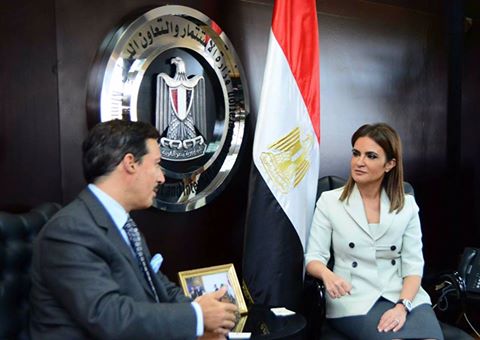 سحر نصر تبحث مع وكيل ديوان ولى العهد الكويتى ضخ استثمارات جديدة فى مصر