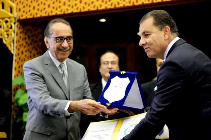 بالصور: المجلس العربي الأفروآسيوي للتعاون الدولي يكرم اللواء حاتم باشات