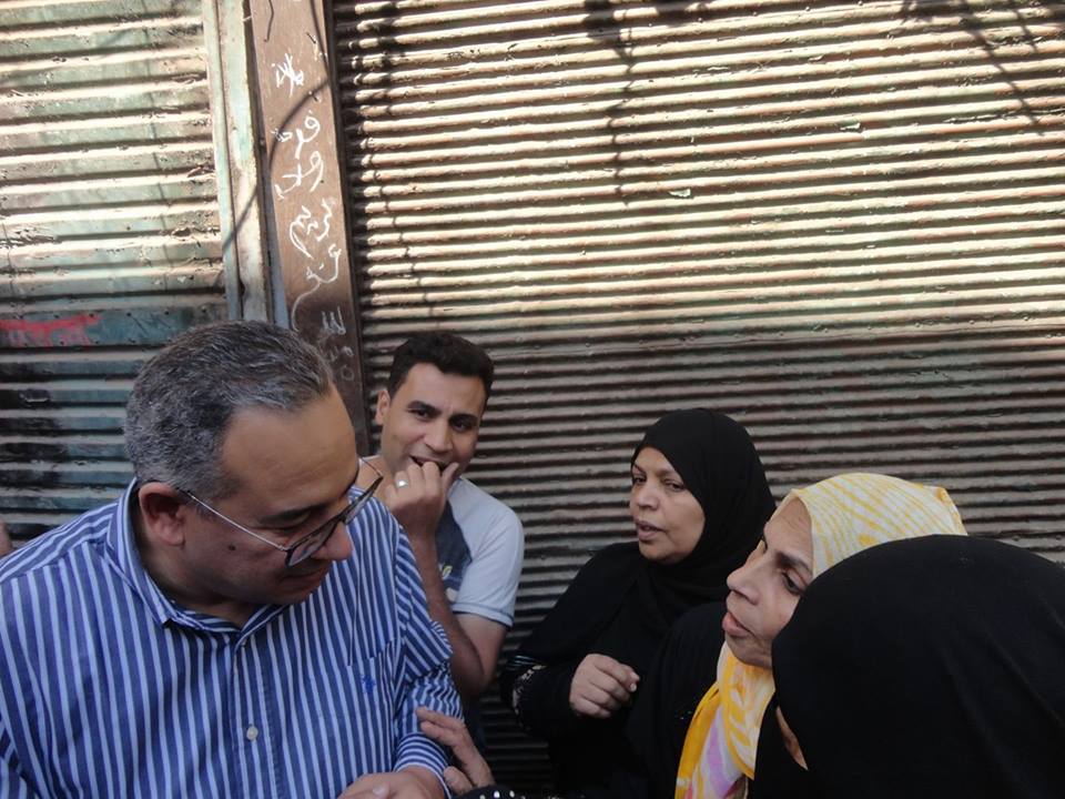 درويش:طرح عقود الاتفاق لراغبي البقاء في منطقة مثلث ماسبيرو للنقاش